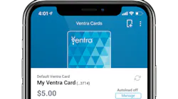 The Ventra app. The Ventra app.