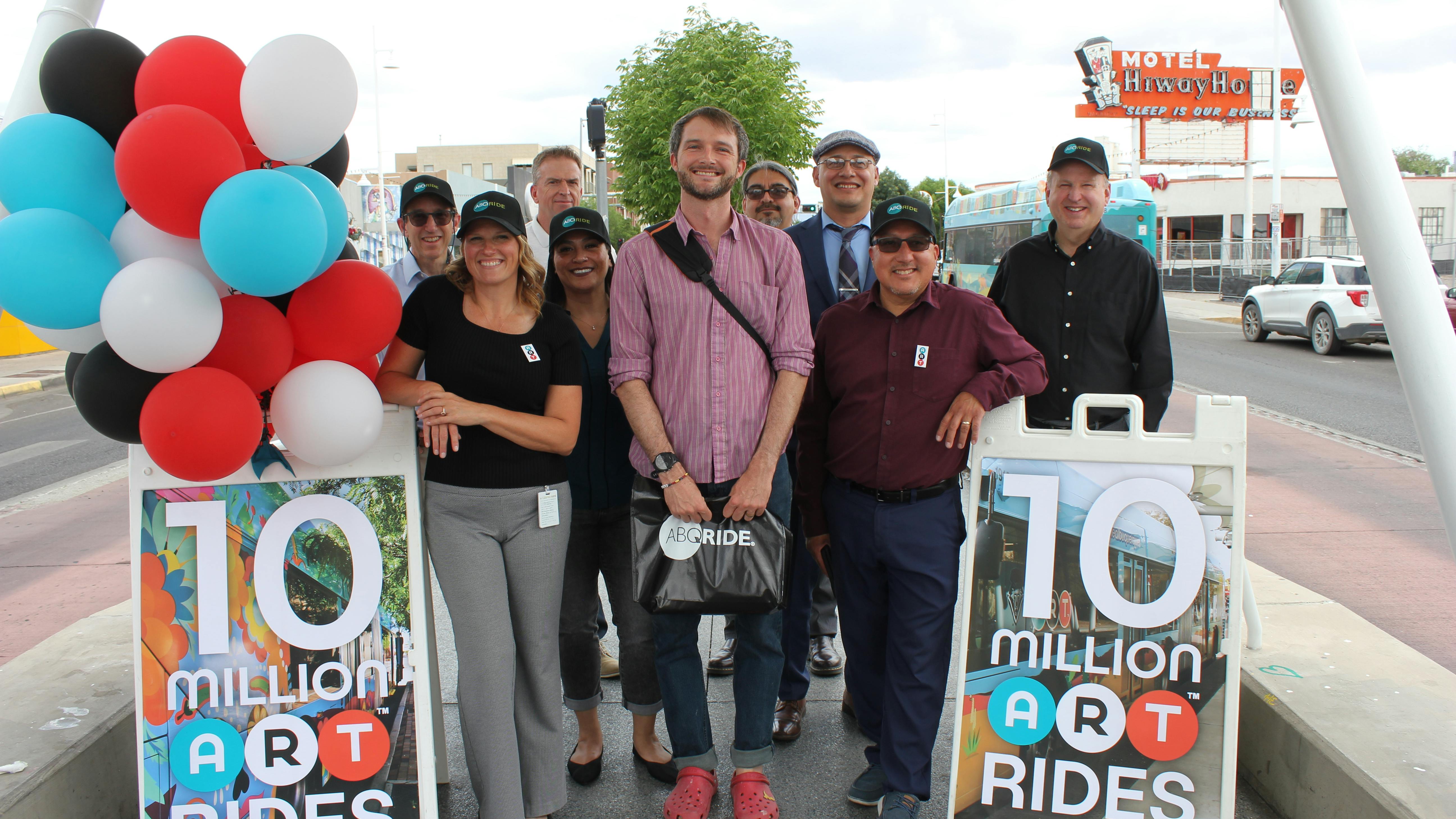 ART has reached 19 million rides.