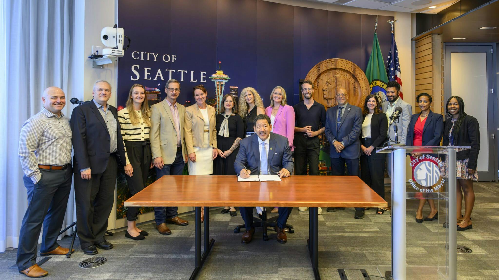 Seattle Mayor Bruce Harrell has signed new legislation that will streamline the permitting process for Sound Transit expansion to Ballard and West Seattle.