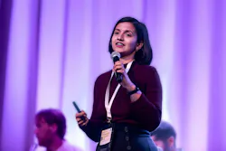 Shanti Gonzales at the 2024 International Mobility Data Summit. Shanti Gonzales at the 2024 International Mobility Data Summit.