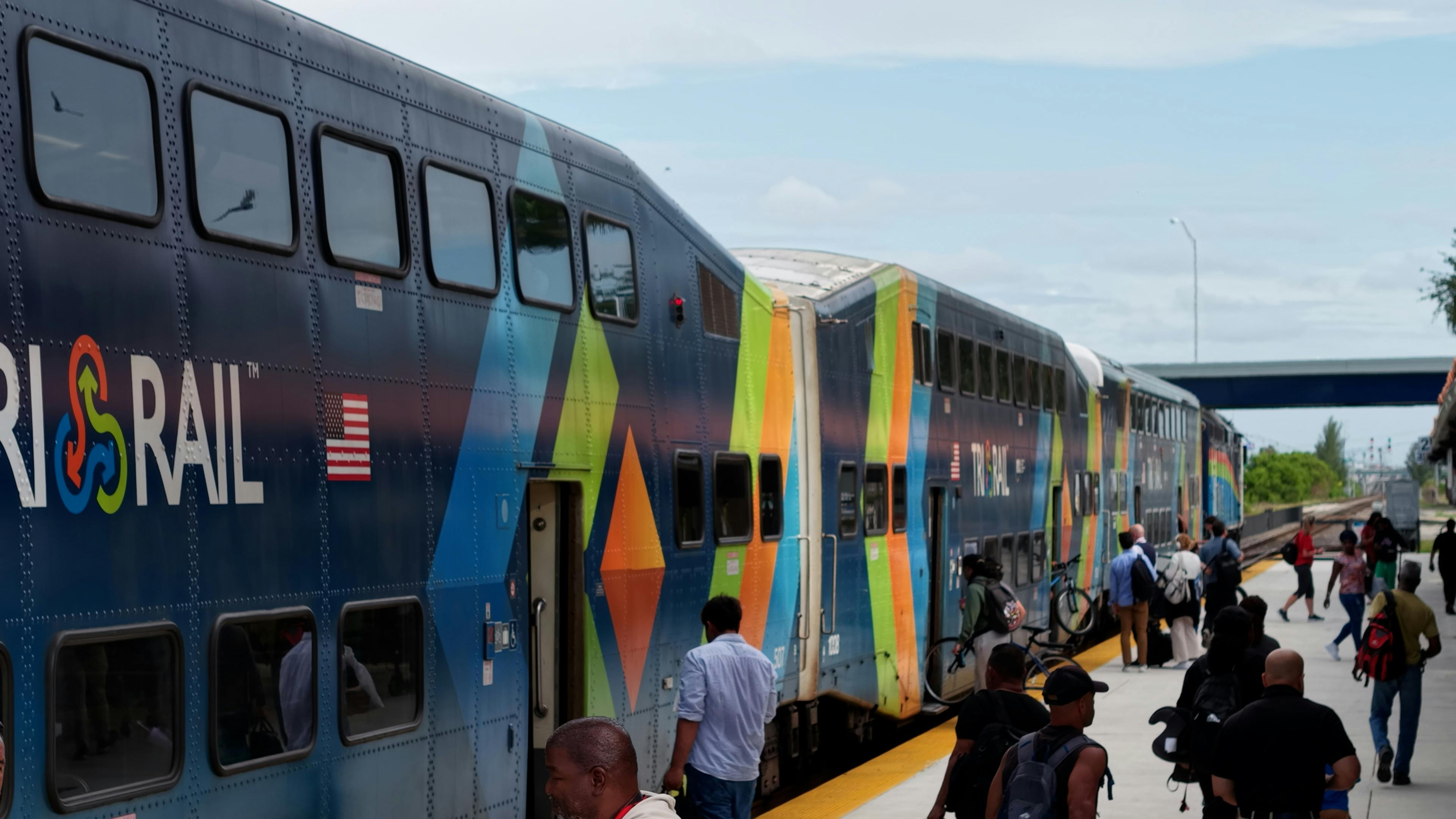 Tri-Rail, managed by the SFRTA, is a commuter rail service linking Miami, Fort Lauderdale and West Palm Beach.