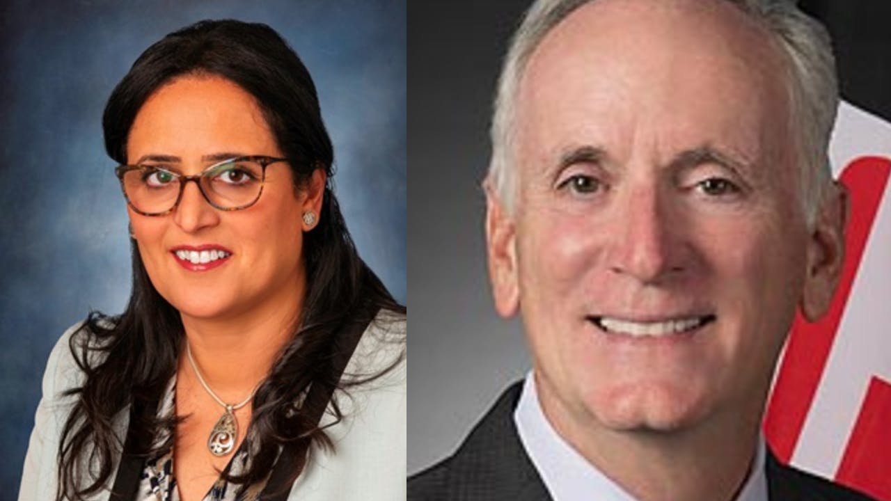 Dina El-Tawansy (left) and Paul J. Wiedefeld (right).
