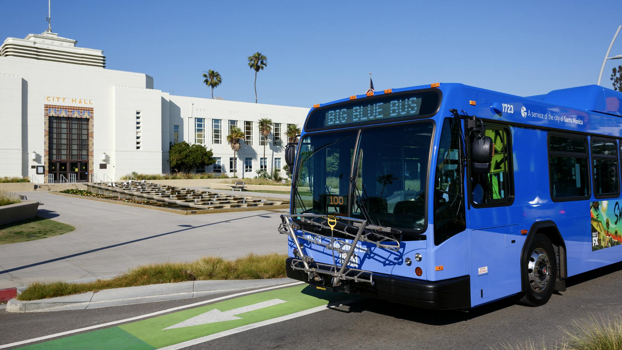 The new enforcement begins with a 60-day warning period for Santa Monica&rsquo;s Big Blue Bus.