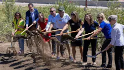 Representatives from CDOT, the city of Lone Tree and Denver South break ground on Lone Tree Mobility Hub. Representatives from CDOT, the city of Lone Tree and Denver South break ground on Lone Tree Mobility Hub.