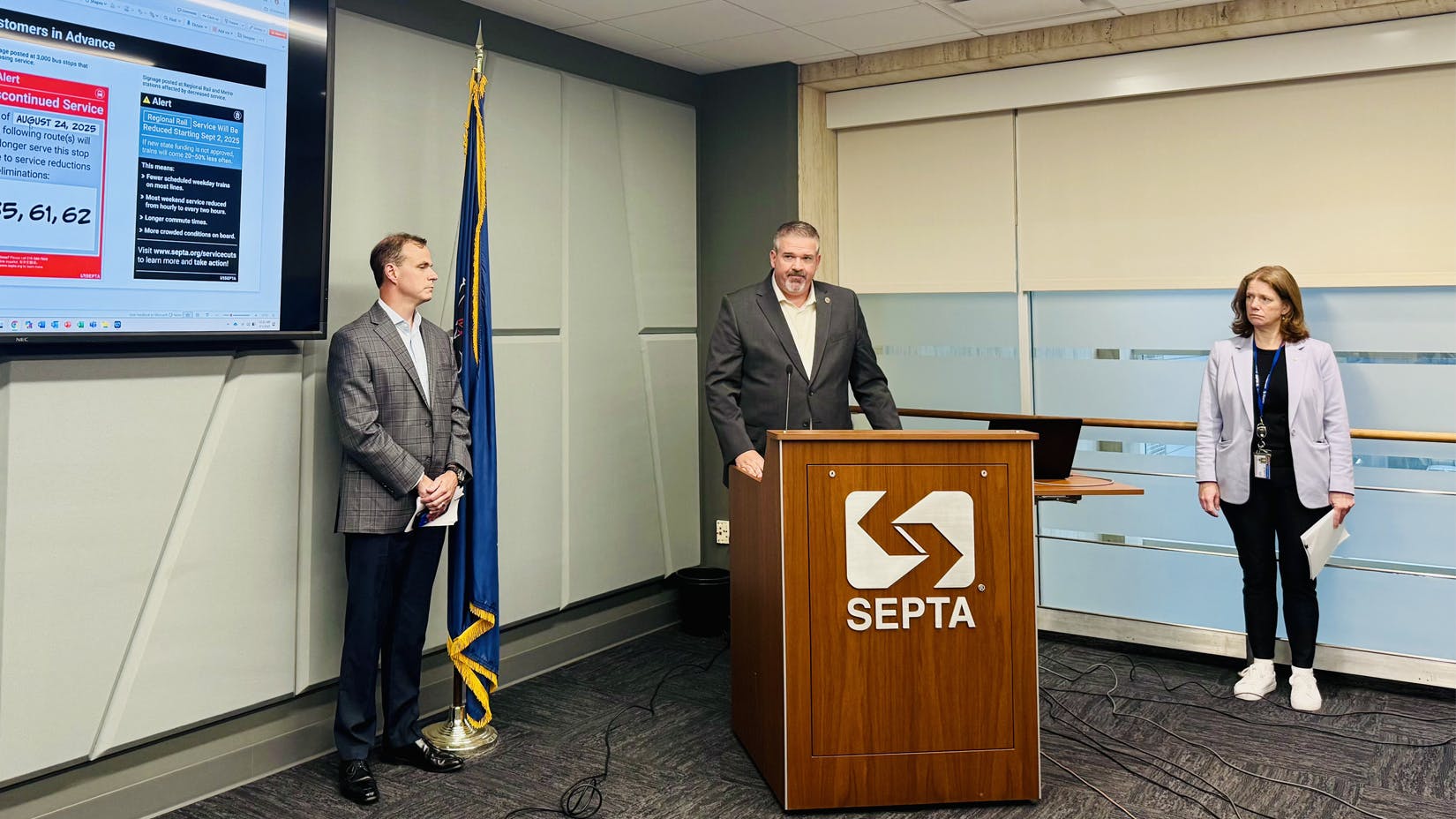 SEPTA releases reduced fall schedule in anticipation of transit cuts due to budget deficit.