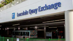 Lonsdale Quay Exchange pictured with a buss parked inside. Lonsdale Quay Exchange pictured with a buss parked inside.