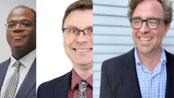 Jonathan Hunt (left), Tom Schamber (center) and Blythe Bailey (right). Jonathan Hunt (left), Tom Schamber (center) and Blythe Bailey (right).