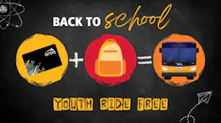 King County Metro's back to school campaign graphic. King County Metro's back to school campaign graphic.