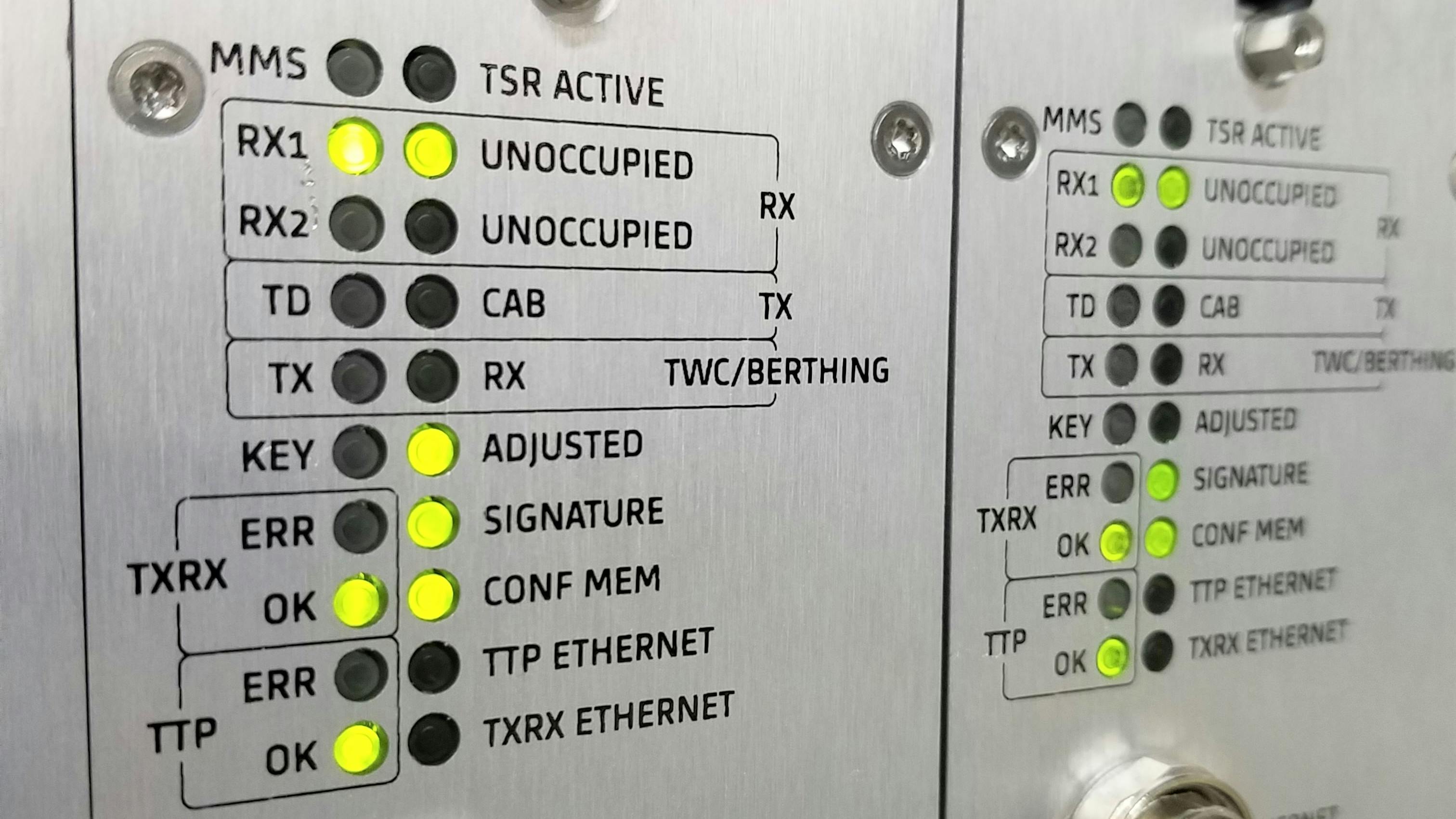 The image shows the AFCT5, a jointless audio frequency track circuit.