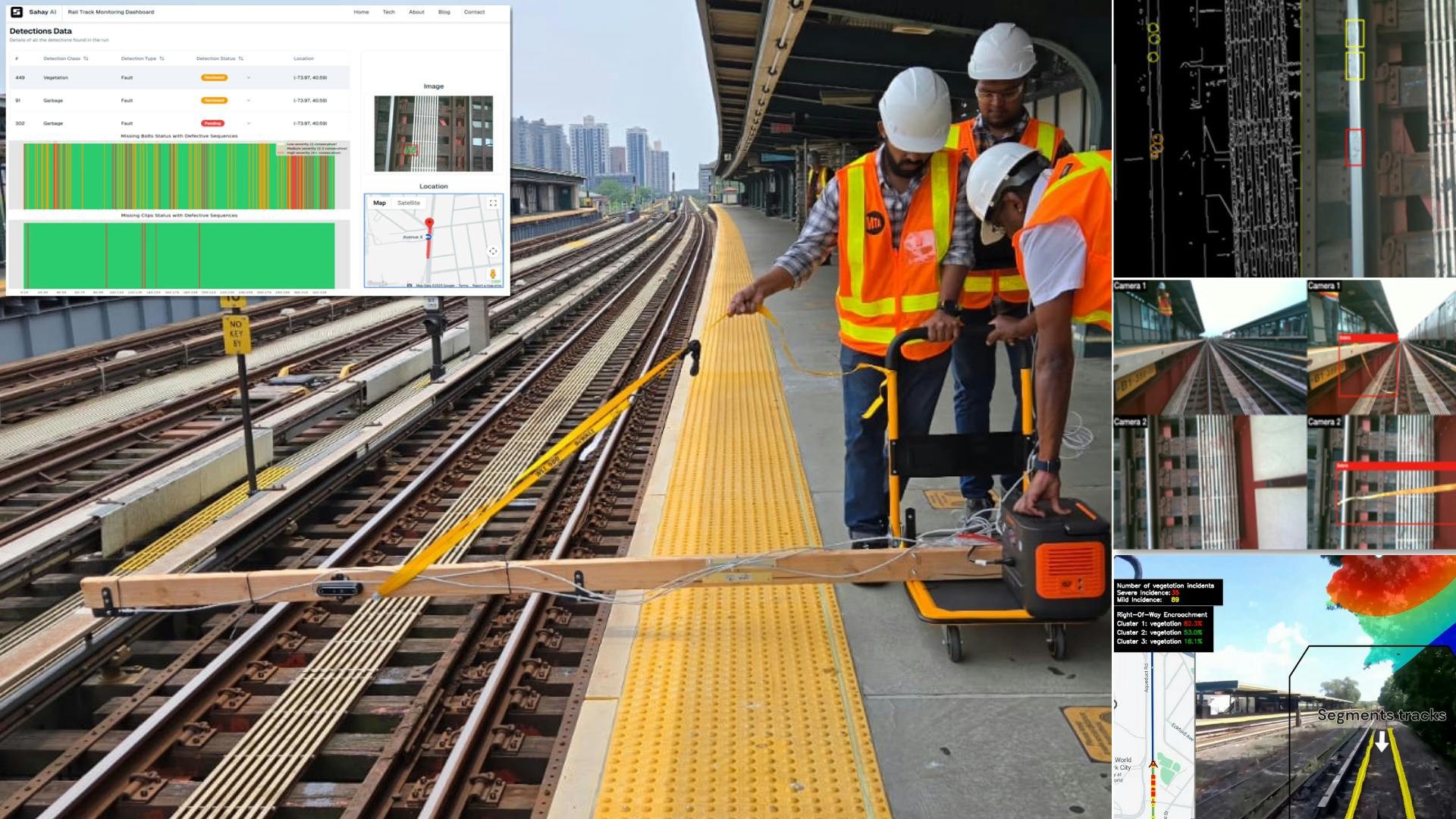 Projects as part of the Transit Tech Lab's 2025 proof-of-concept.