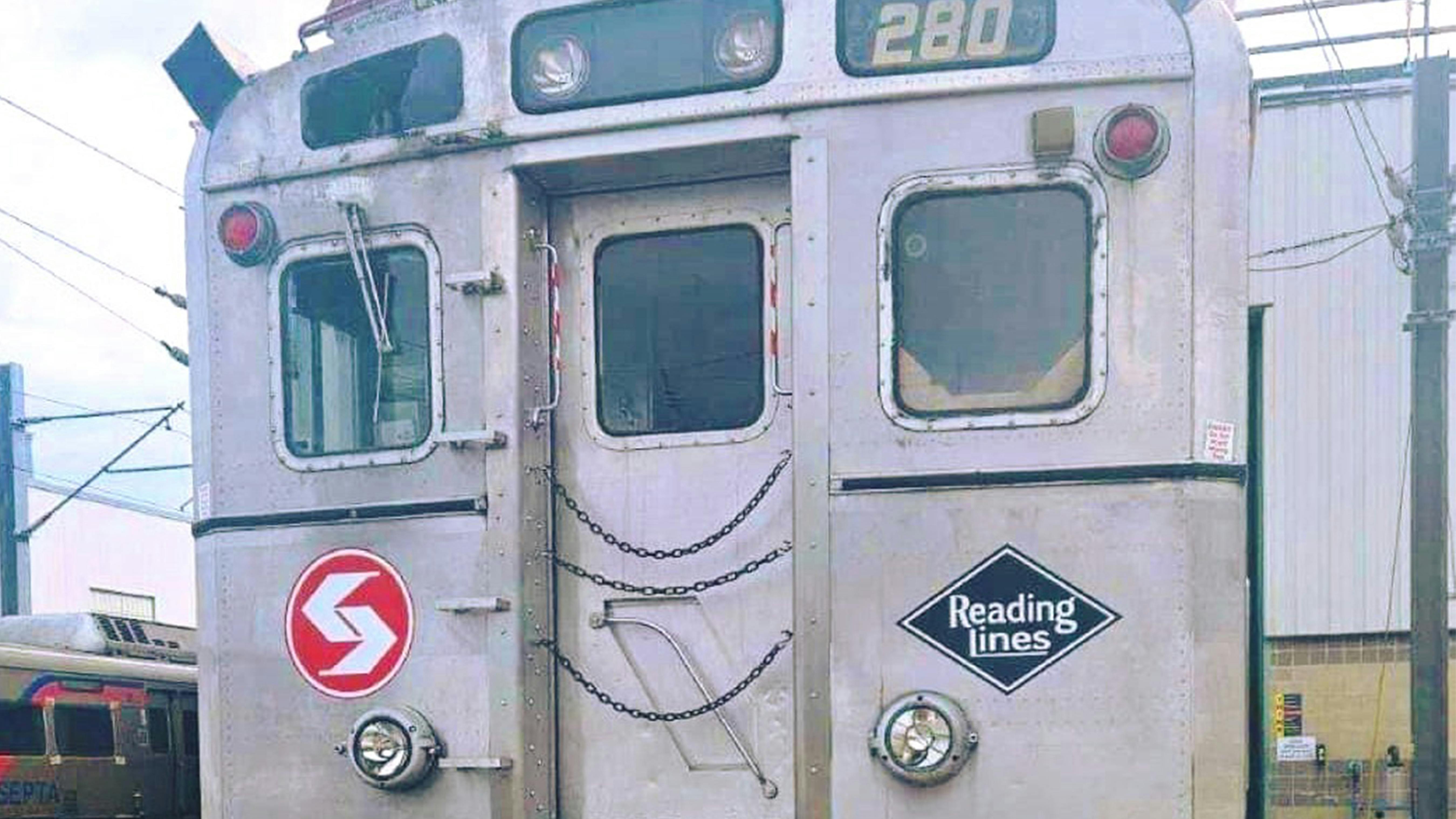 A Southeastern Pennsylvania Transportation Authority Silverliner IV railcar.