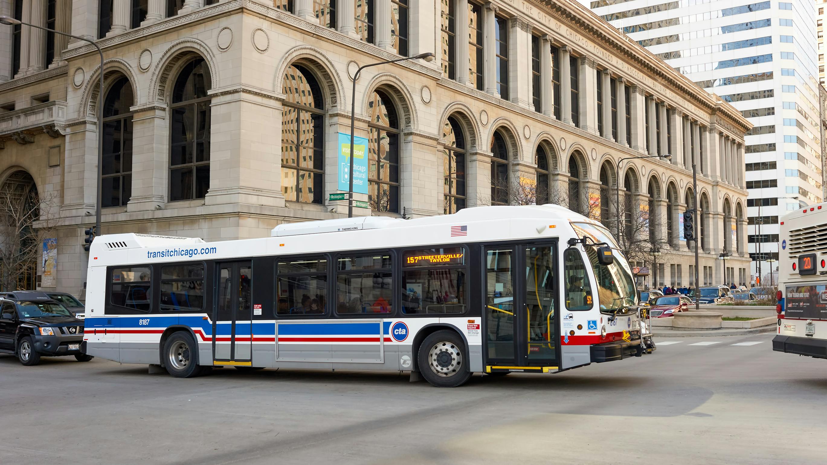 A CTA bus.