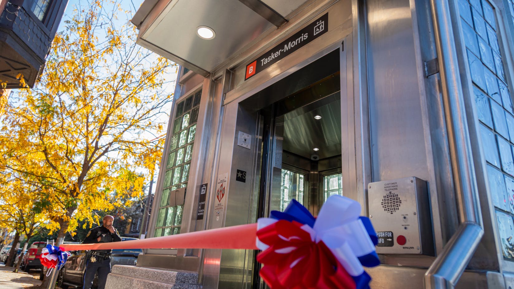On Oct. 24, SEPTA held a ribbon cutting ceremony to celebrate the completion of a new accessibility project at Tasker-Morris Station along the B Broad Street Line.