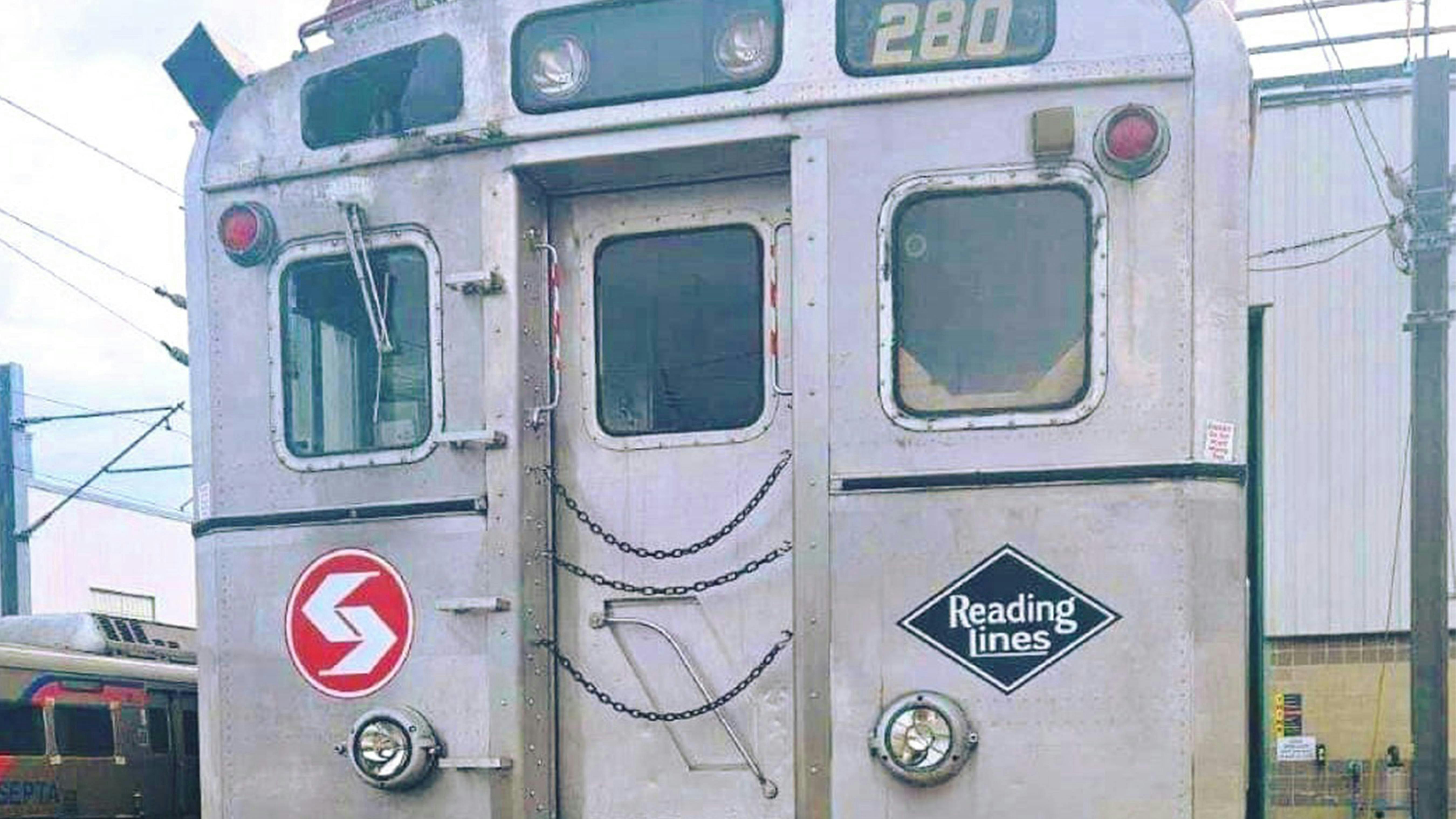 A Southeastern Pennsylvania Transportation Authority Silverliner IV railcar.