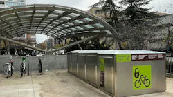 The Washington Metropolitan Area Transit Authority has launched the first part of its updated bike parking program with new bike lockers now available outside the Foggy Bottom and Eastern Market Metrorail stations. The Washington Metropolitan Area Transit Authority has launched the first part of its updated bike parking program with new bike lockers now available outside the Foggy Bottom and Eastern Market Metrorail stations.