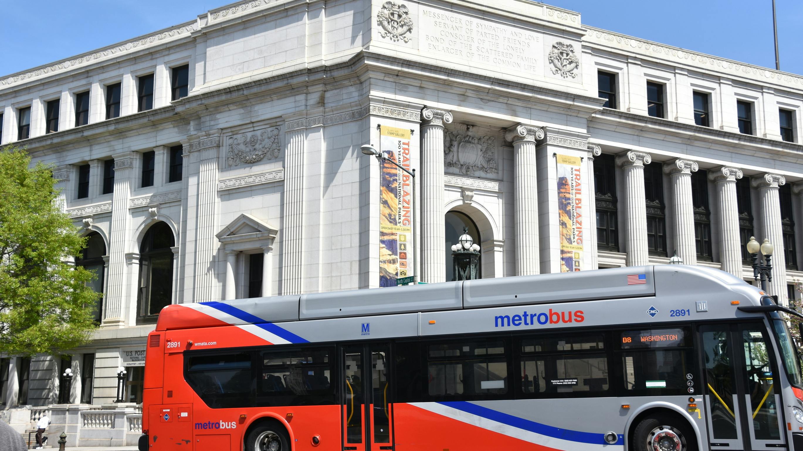 A Washington Metropolitan Area Transit Authority bus.