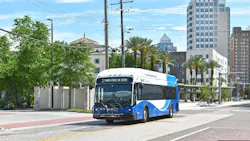A Hillsborough Area Rapid Transit Round 1 bus. A Hillsborough Area Rapid Transit Round 1 bus.
