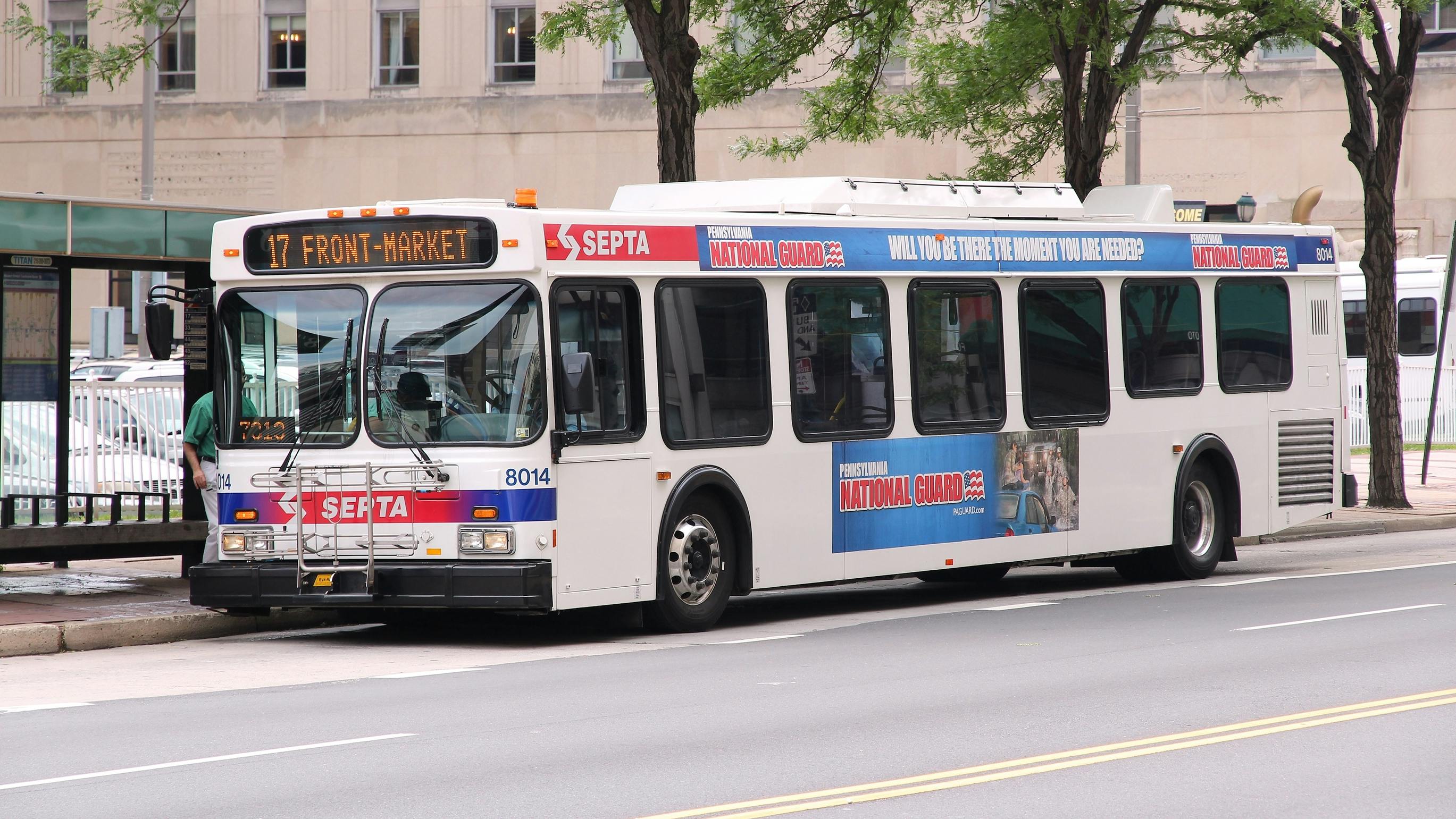 A Southeastern Pennsylvania Transportation Authority bus.