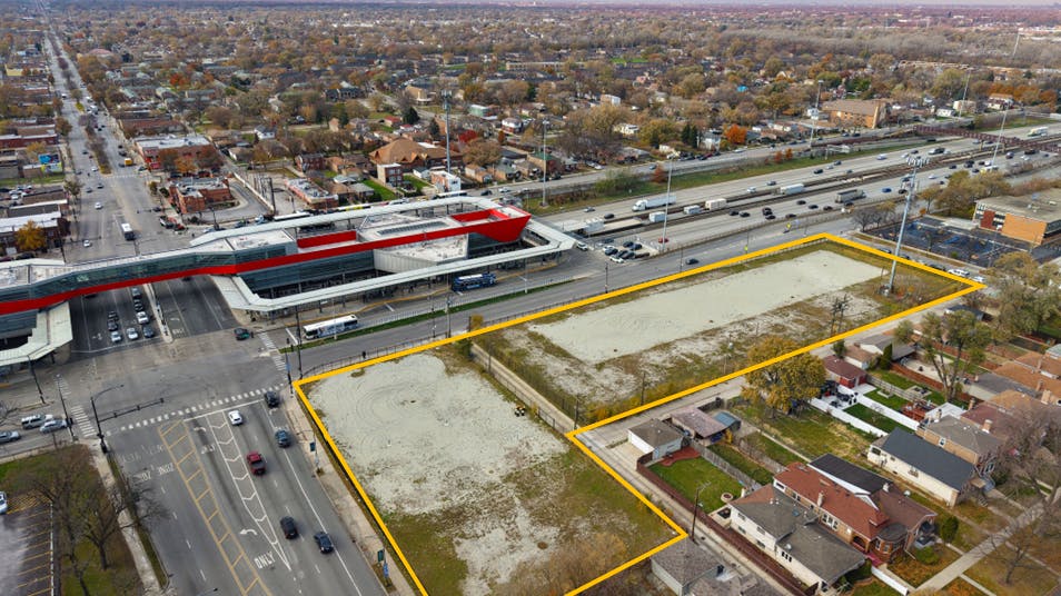 The city of Chicago and the Chicago Transit Authority are seeking transit-oriented mixed-use proposals for a 2.5-acre site adjacent the 95th/Dan Ryan Red Line station in Roseland.