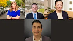 Kathryn Garcia (top left), Allan Fye (top middle), Anna Harvey (top right) and Baker Alloush (bottom). Not pictured: Jean Roehrenbeck. Kathryn Garcia (top left), Allan Fye (top middle), Anna Harvey (top right) and Baker Alloush (bottom). Not pictured: Jean Roehrenbeck.