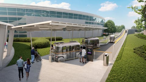 Glydways has broken ground on a demonstration pilot, a fully autonomous on-demand transit system in South Metro Atlanta, in collaboration with ATL Airport Community Improvement Districts.