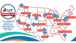 The image displays a map of the US will pins placed in the 14 cities mentioned in the article. Those cities are Oakland, Calif., Phoenix, Ariz., Fort Collins, Colo., Salt Lake City, Utah, Dallas, Texas, Seattle, Wash., Houston, Texas, Albuquerque, N.M., West Palm Beach, Fla., Washington, D.C., Baltimore, Md., Chicago, Ill., Omaha, Neb. and Columbus, Ohio. The image displays a map of the US will pins placed in the 14 cities mentioned in the article. Those cities are Oakland, Calif., Phoenix, Ariz., Fort Collins, Colo., Salt Lake City, Utah, Dallas, Texas, Seattle, Wash., Houston, Texas, Albuquerque, N.M., West Palm Beach, Fla., Washington, D.C., Baltimore, Md., Chicago, Ill., Omaha, Neb. and Columbus, Ohio.