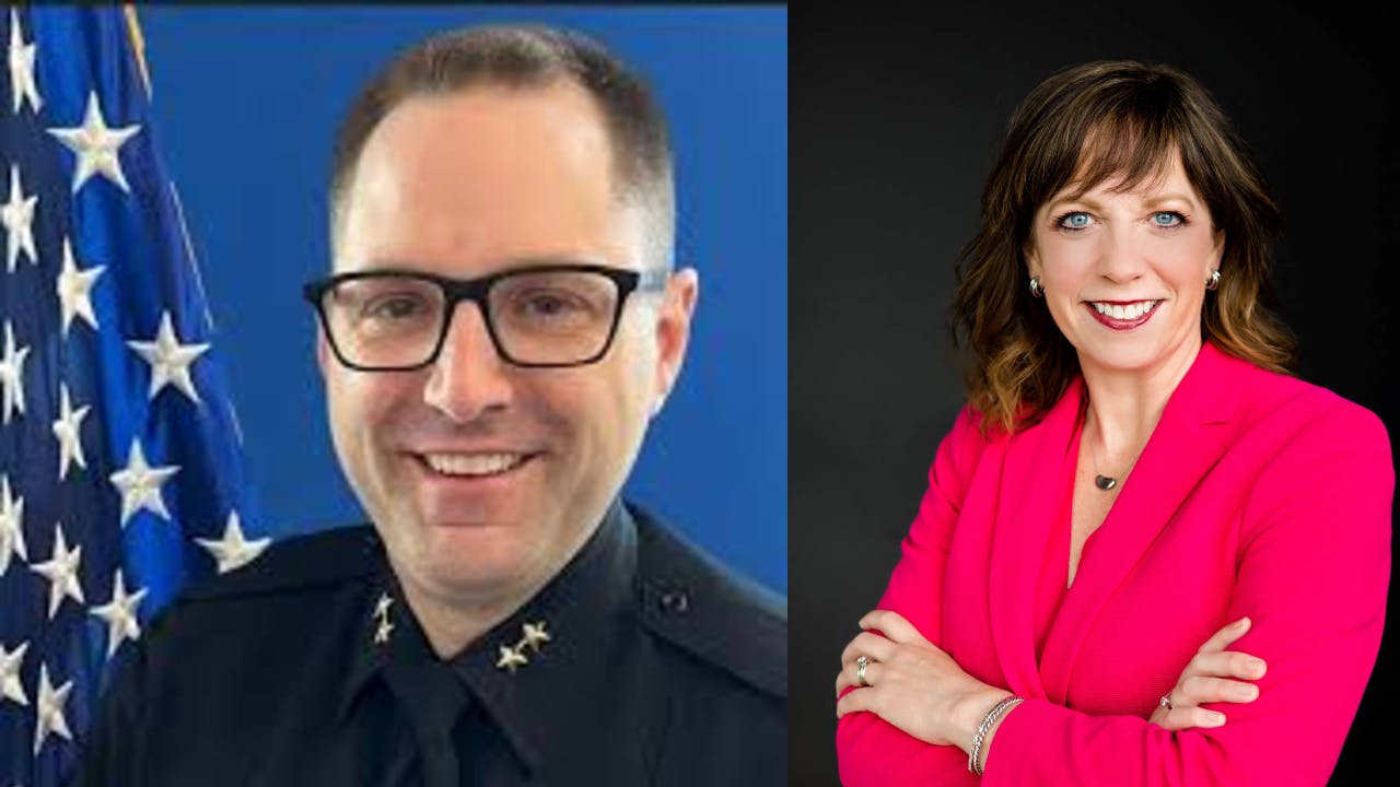 Joseph Dotseth (left) and Amanda Wanke (right).