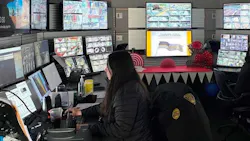 The San Diego Metropolitan Transit Systems' dispatch office. The San Diego Metropolitan Transit Systems' dispatch office.