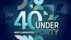 40 under 40 graphic that says best and brightest 40 under 40 graphic that says best and brightest
