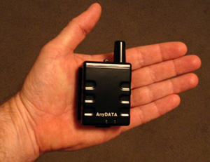 ANYData unit in palm