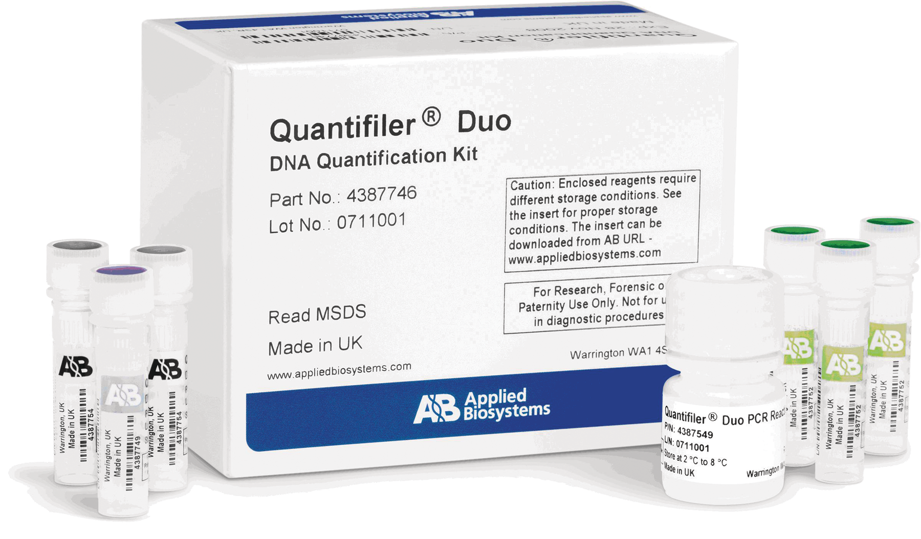 Quantifilerduodnaquantificationkit 10048808