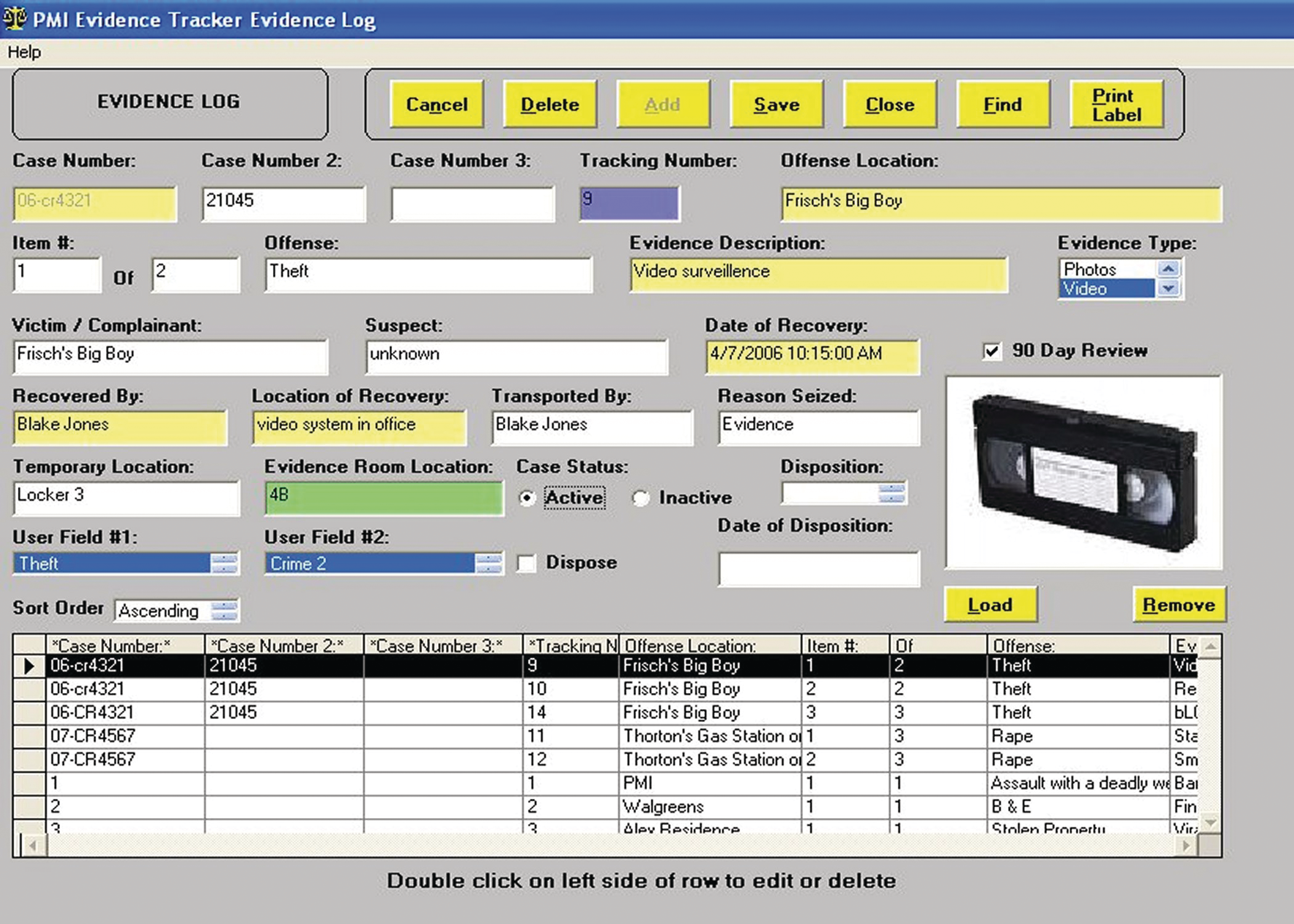 Pmievidencetracker 10049043