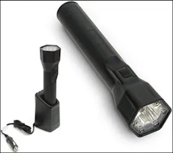 The light shown in charger and out. Charger can be mounted vertical or horizontal. The light shown in charger and out. Charger can be mounted vertical or horizontal.