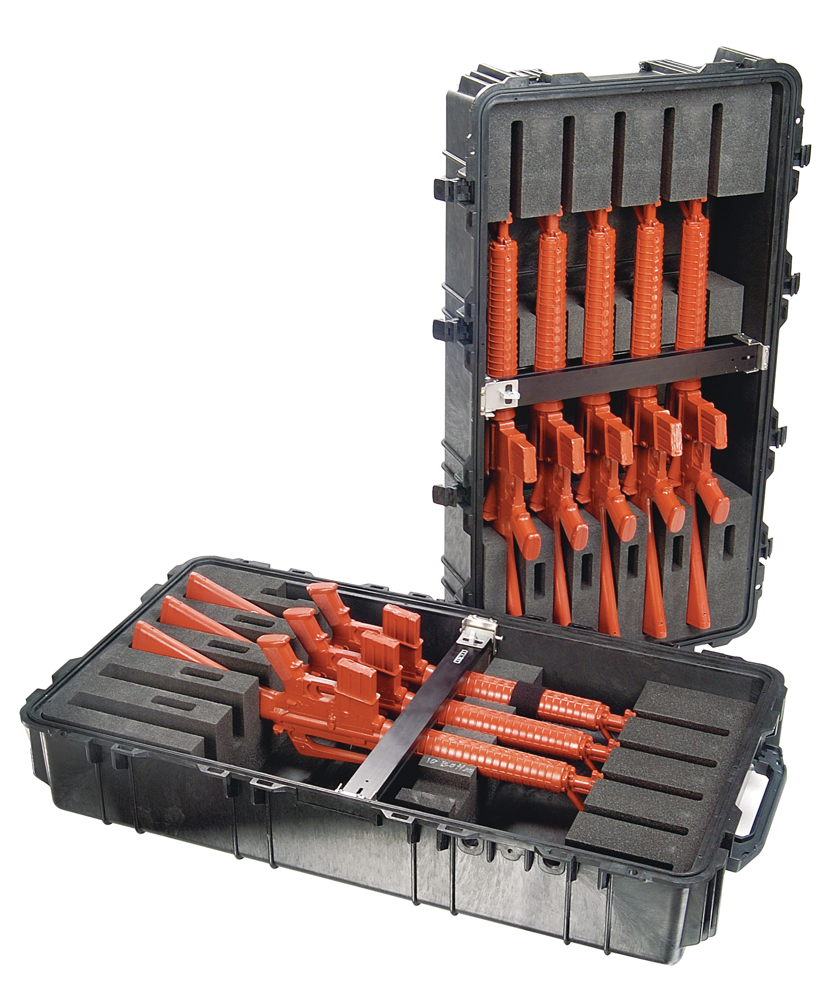 Pelican1780rfwheeledlongcasewithriflefoamcutinsert 10054127