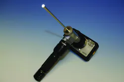 Ultrafine's Ultracam SX600 quick release camera with attached endoscope fitted with the company's novel pocket LED light source. Ultrafine's Ultracam SX600 quick release camera with attached endoscope fitted with the company's novel pocket LED light source.