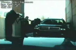 The video shows just how quickly officers needed to act after Thomas kidnapped a 63-year-old man at gunpoint and took him to the UW Credit Union's Monona branch to withdraw money from the victim's account. The video shows just how quickly officers needed to act after Thomas kidnapped a 63-year-old man at gunpoint and took him to the UW Credit Union's Monona branch to withdraw money from the victim's account.