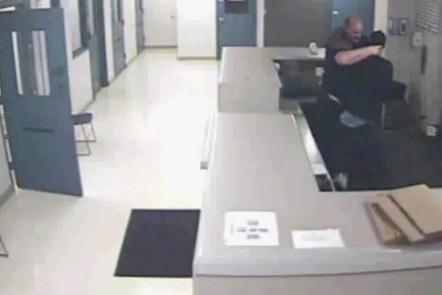 Elyria Police Officer William Witt was able to subdue the man.