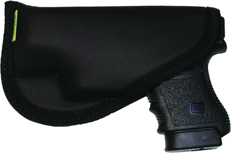 Sticky Holsters are synthetic pouches with very tacky material on the outside, causing them to &ldquo;stick&rdquo; to most surfaces including clothing and pockets.
