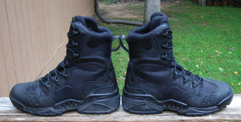 The 'outside' of the boot. The part most people see beyond the toe.