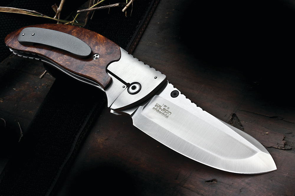 The Wilson Tactical Custom Alliance 'Suppressor' knife, from Allen Elishewitz