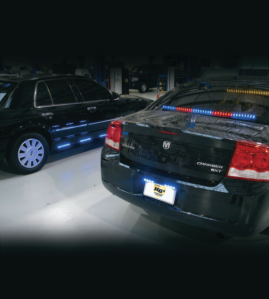 HG2 Crossfire License Plate Emergency Lighting System