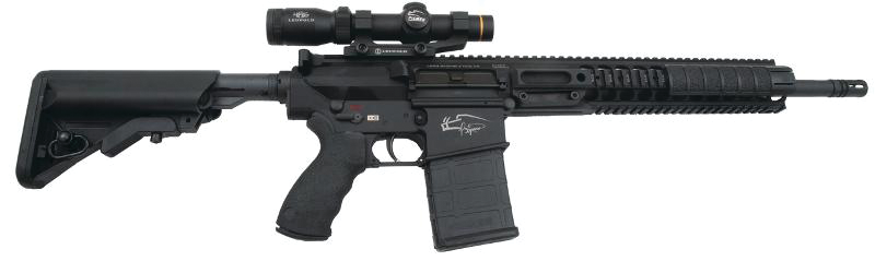 THE LEWIS MACHINE & TOOL 'PIG PACKAGE' .308 MODULAR WEAPON SYSTEM