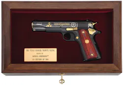 The Texas Ranger Commemorative Model of the 1911. Only 300 were made. The Texas Ranger Commemorative Model of the 1911. Only 300 were made.