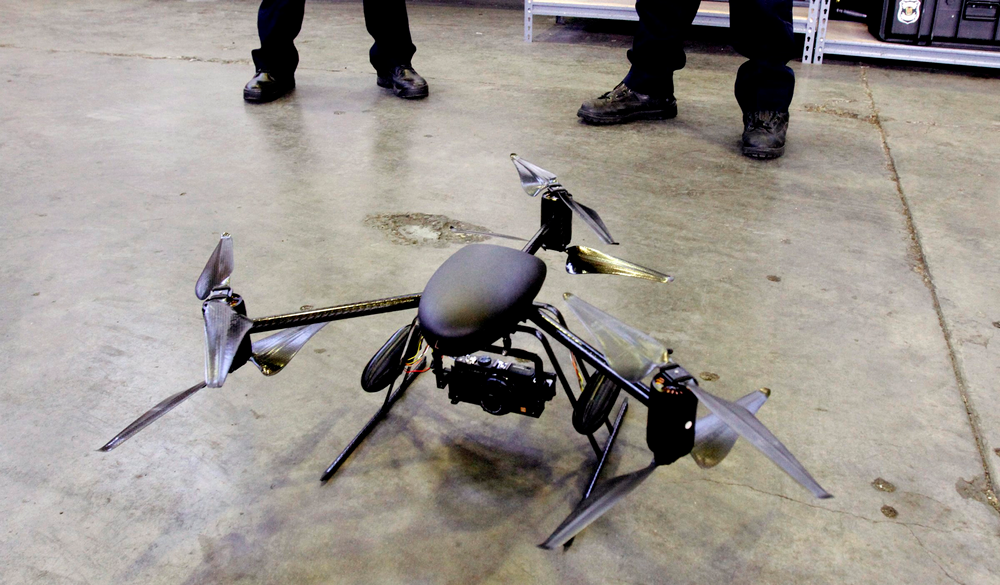 Plans by law enforcement agencies to deploy unmanned drones has drawn vocal opposition.
