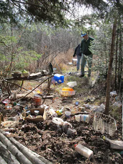 Authorities are seen at the Chequamegon-Nicolet National Forest in Wisconsin at the site of a suspected marijuana grow. Authorities are seen at the Chequamegon-Nicolet National Forest in Wisconsin at the site of a suspected marijuana grow.