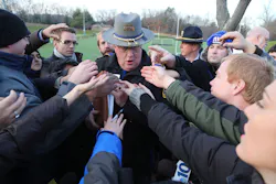 Connecticut State Police spokesman Lt. J. Paul Vance talks to reporters on Dec. 15 following the Newtown school shooting. Connecticut State Police spokesman Lt. J. Paul Vance talks to reporters on Dec. 15 following the Newtown school shooting.