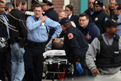 Police and emergency personal respond to a shooting victim at Stevens Institute of Business and Arts in St. Louis on Jan. 15. Police and emergency personal respond to a shooting victim at Stevens Institute of Business and Arts in St. Louis on Jan. 15.