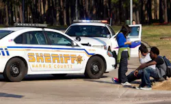 Students wait outside an entrance to the Lone Star College North Harris campus after a shooting on campus in Houston on Jan. 22. Students wait outside an entrance to the Lone Star College North Harris campus after a shooting on campus in Houston on Jan. 22.