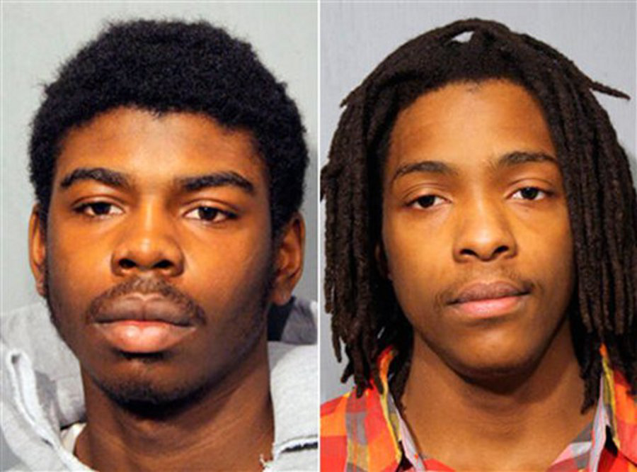 Michael Ward, left, and Kenneth Williams