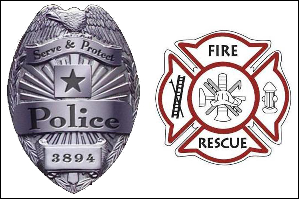 What's the lifestyle difference between police officers and firefighters?